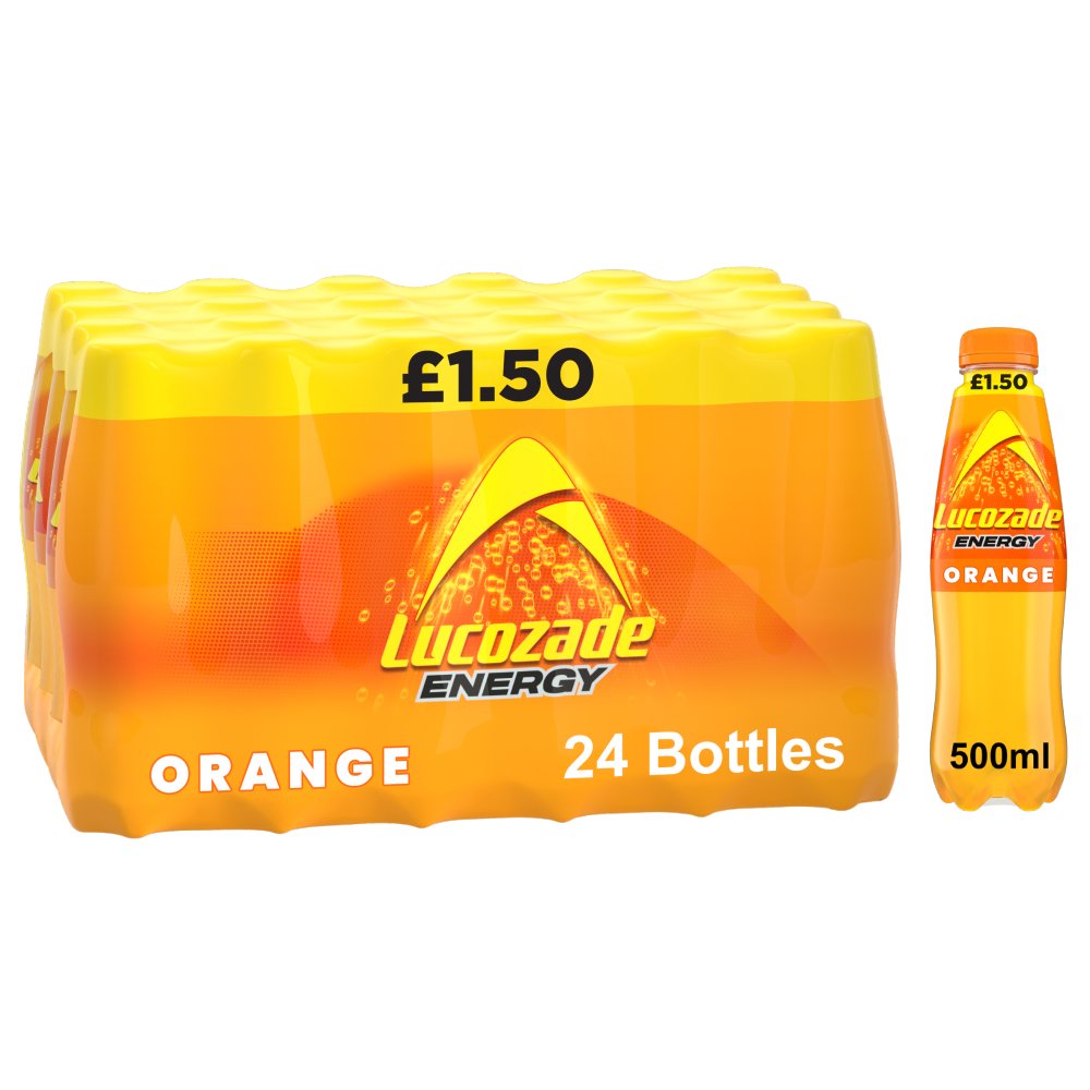 Lucozade Energy Drink Orange 500ml