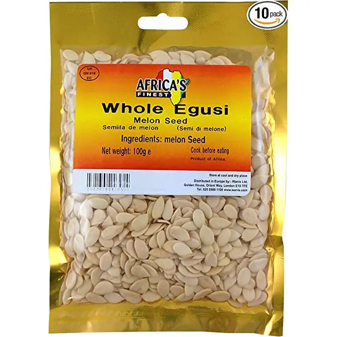 Whole Egusi (melon seeds).