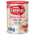 Nestlé CERELAC Honey and Wheat with Milk Infant Cereal 1Kg 12 months+