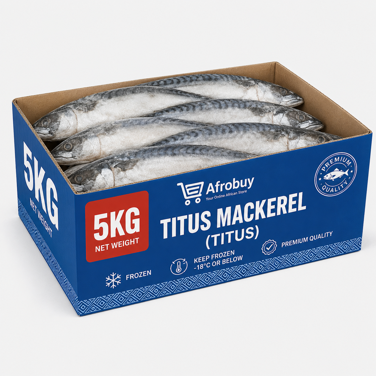 Mackerel Fish (Titus) 5KG