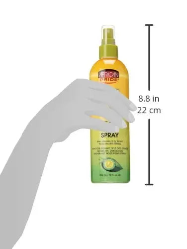 African Pride Olive Miracle Braid Sheen Spray Original Formula 355 ml/12 fl.oz