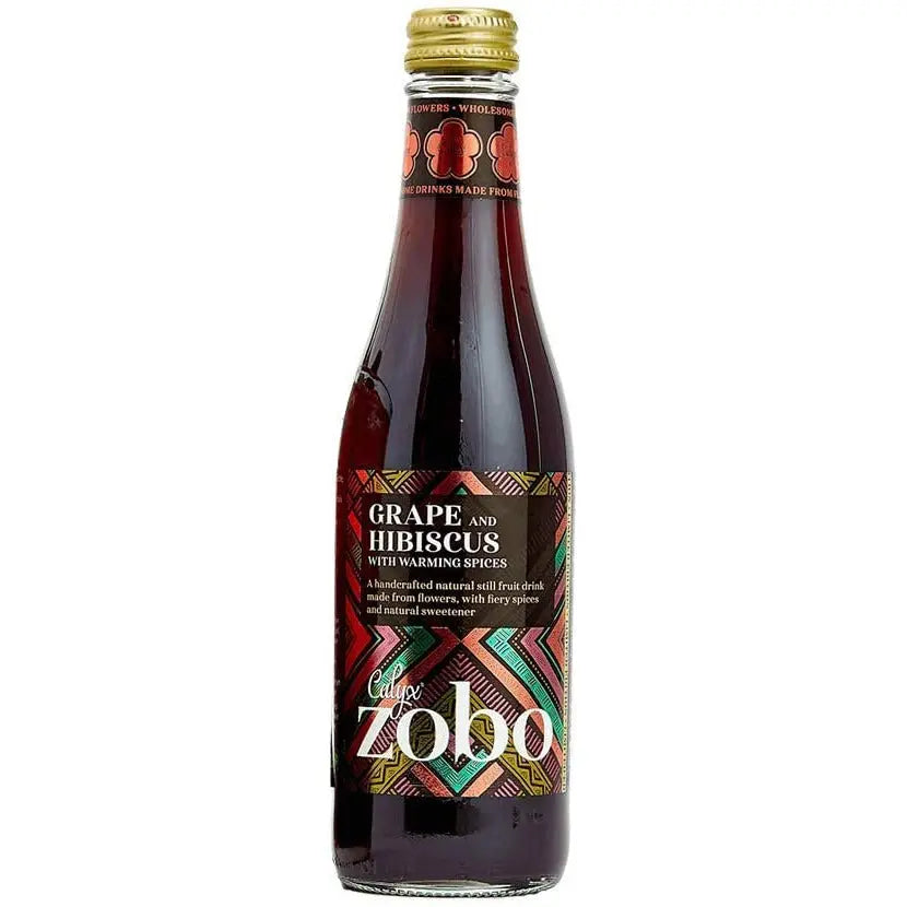 Calyx Zobo Hibiscus Botanical Fruit Juice Drink 250ml x 1