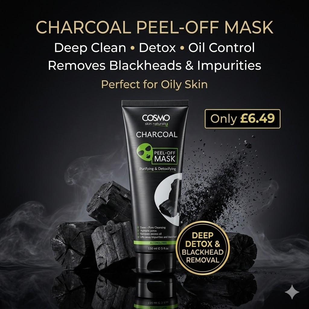 Charcoal Peel-Off Mask image 2