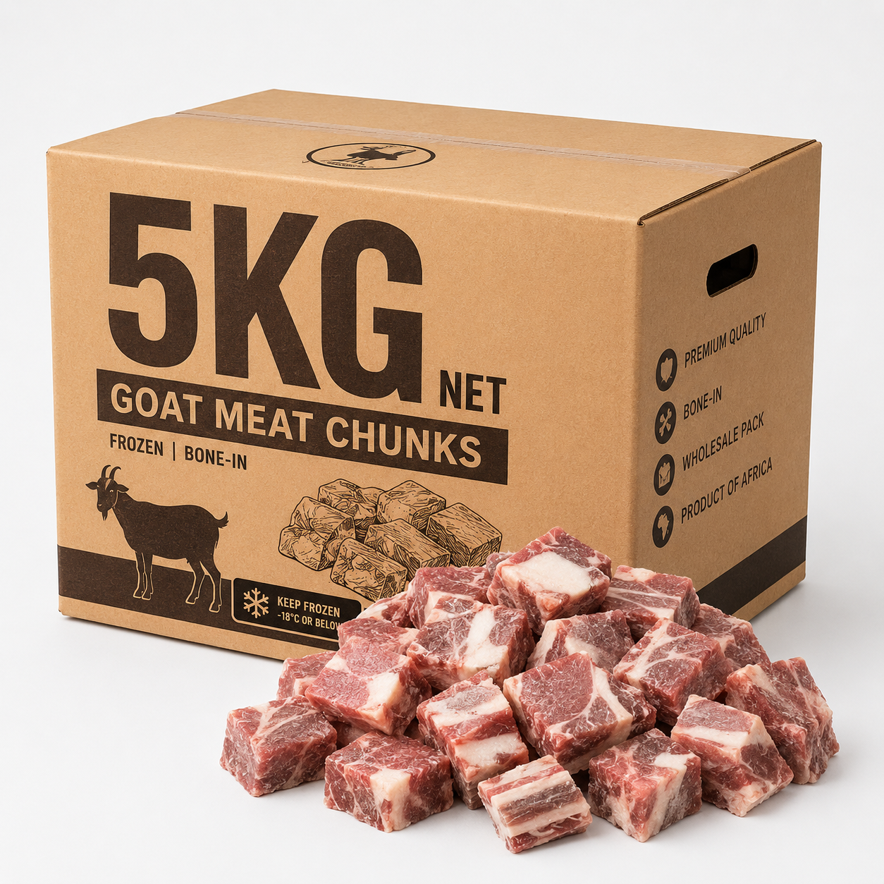 Goat Meat (Coviher) | Fresh & Frozen 5kg