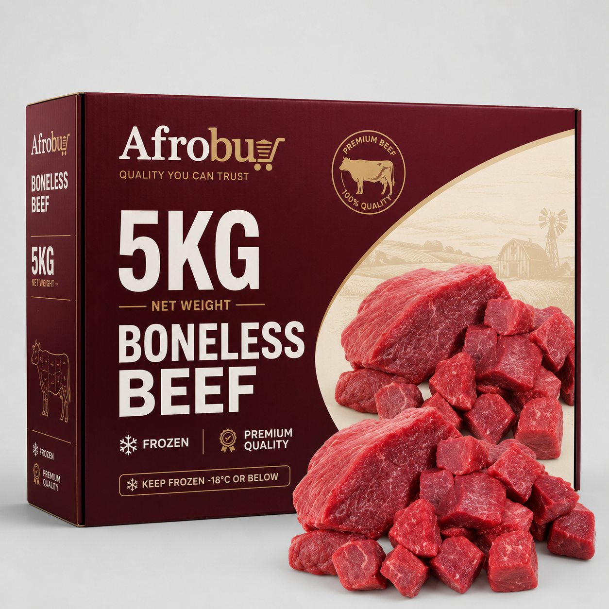 Boneless Beef 5kg