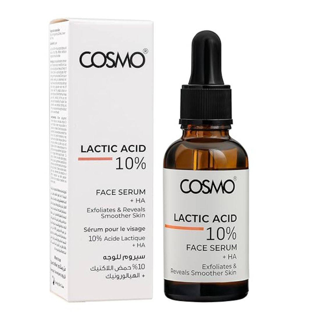 Cosmo Lactic Acid 10% + Ha Face Serum (30ml) image 2