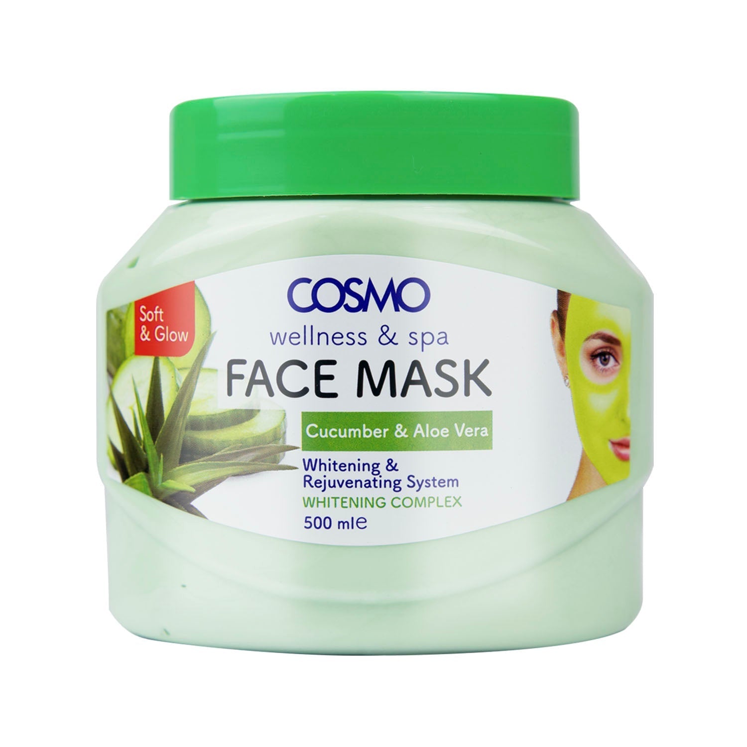 Face Mask Cucumber & Aloe Vera 500ML image 2