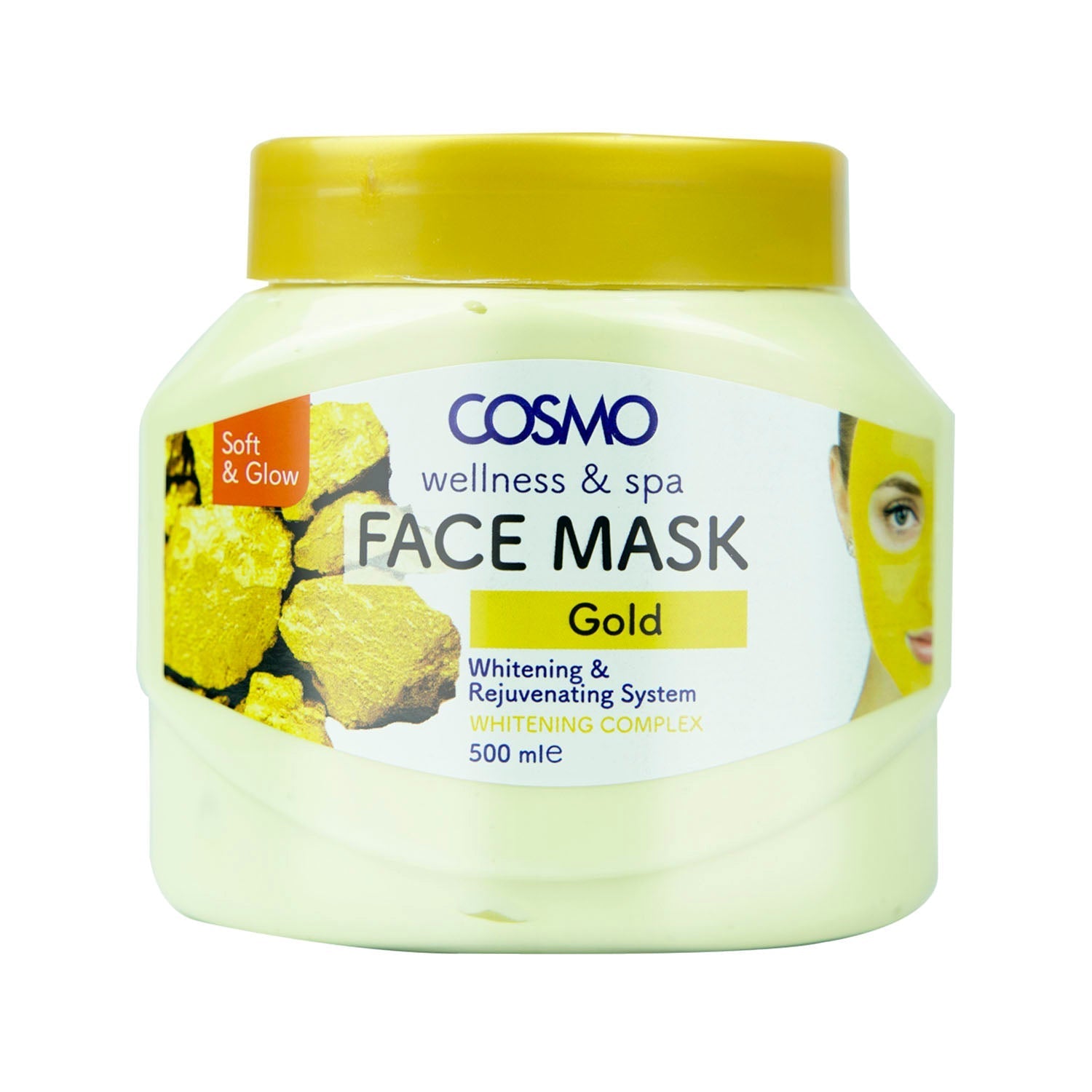 Face & Body Scrub Gold-Instant Glow 500ML image 2