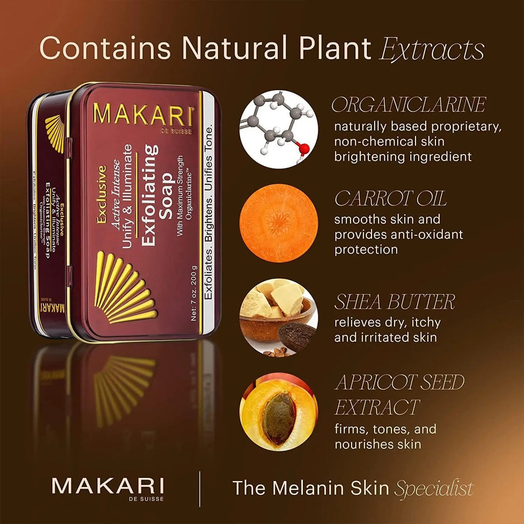 Makari Exclusive Exfoliating Soap 200g