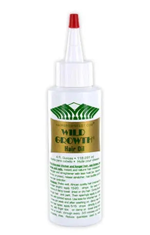 Wild growth hair oil 4oz