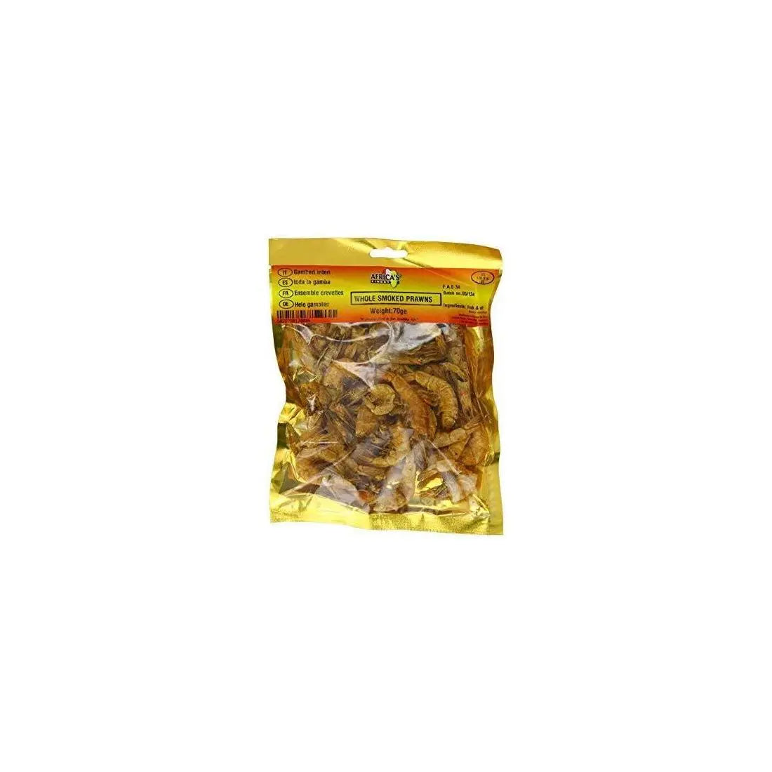 Whole Smoked Prawns