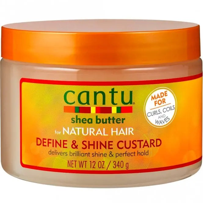 Cantu Shea Butter for Natural Hair Define & Shine Custard 340 g